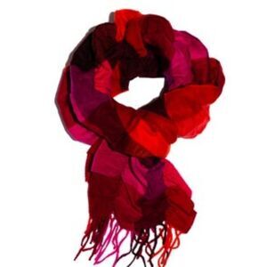 Scarf Cashmink by FRAAS Multi-Color Red
